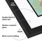 Americanflat 25x16.5 Vinyl Record & Album Art Picture Frame - Includes Double Black and White Mat with Mounting Board - Record Album Frame - Shatter Resistant Glass - Hanging Hardware - Black